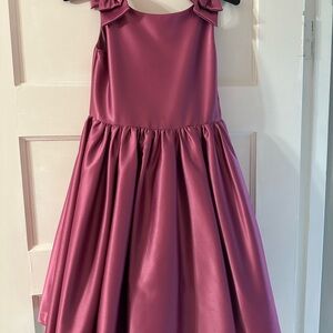 Janie and Jack Satin Pink Formal Dress